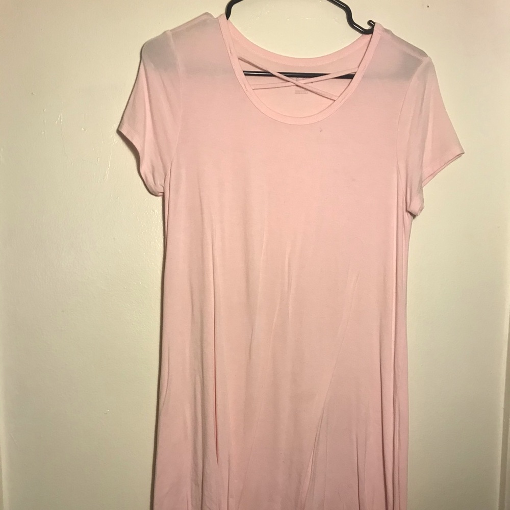 Pink T-Shirt dress